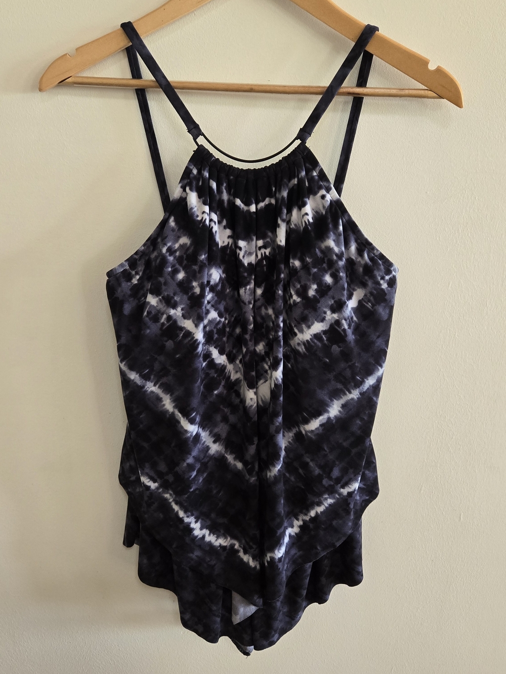 Magicsuit Goldie Tie Dye Romper One Piece Swimsuit - Black/Gray/White
